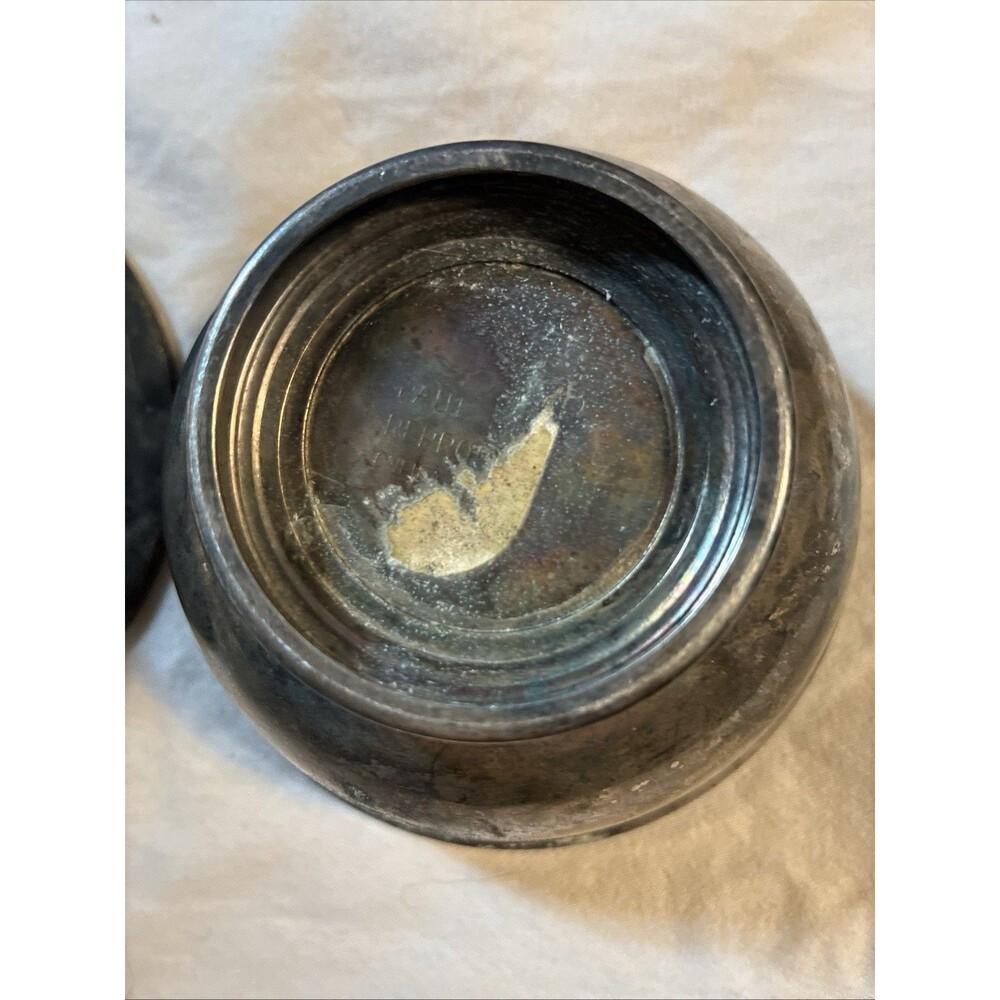 Paul Revere Reproduction Silver Plate 4" Bowl ONEIDA Silversmiths - Picture 7 of 13